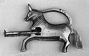 Padlock in the Shape of a Galloping Horse by Unknown Artist