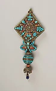 Ear Ornament for a Deity by Unknown Artist