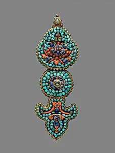 Ear Ornament for a Deity by Unknown Artist