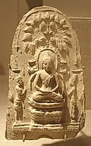 Buddha Seated Under the Bodhi Tree by Unknown Artist