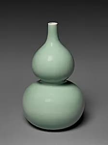 Gourd-Shaped Bottle (one of a pair) by Unknown Artist