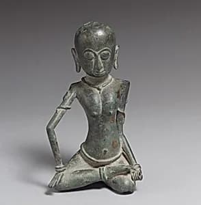 Seated Female Ascetic by Unknown Artist