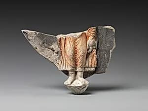 Fragment of a Halo with Buddha Figure by Unknown Artist
