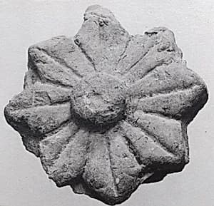 Molded Appliqé Ornament by Unknown Artist