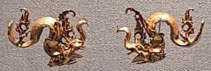 Pair of Ear Ornaments by Unknown Artist