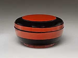 Covered rice server container by Unknown Artist