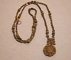 Rosary or Necklace by Unknown Artist