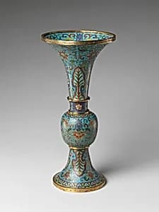 Vase from a Set of Five-Piece Altar Set (Wugong) by Unknown Artist