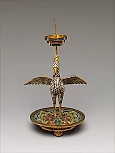 Candlestick (one of a pair) by Unknown Artist