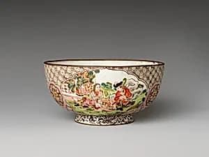 Bowl (one of a pair) by Unknown Artist