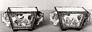 Square Cup with Handle by Unknown Artist