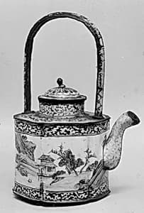 Covered Wine Pot by Unknown Artist