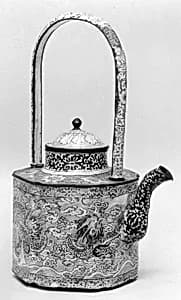 Covered Wine Pot by Unknown Artist