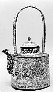 Covered Wine Pot by Unknown Artist