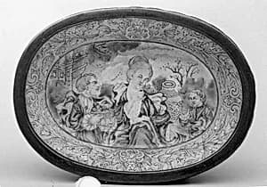 Part of a Box by Unknown Artist