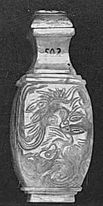 Snuff bottle with stopper by Unknown Artist