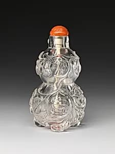 Snuff Bottle in the Shape of a Gourd by Unknown Artist