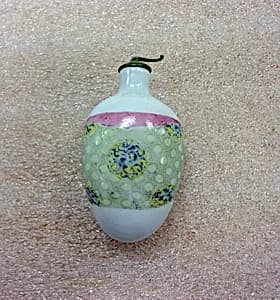 Snuff Bottle with Design of Parcel Wrapper by Unknown Artist