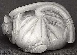 Paperweight in form of a Lotus Pod by Unknown Artist