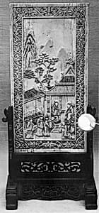Pair of Table Screens by Unknown Artist