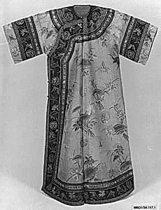Woman’s Robe with Lotus Flowers by Unknown Artist