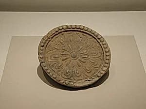 Roof End Tile by Unknown Artist