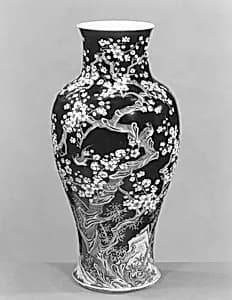 Vase with flowers by Unknown Artist