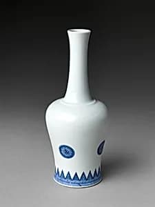 Bottle with Stylized Rosette by Unknown Artist