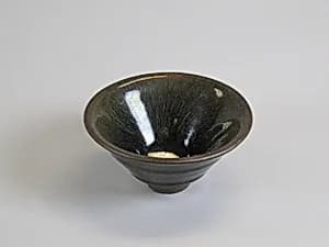 Tea Bowl with “Hare’s-Fur” Decoration by Unknown Artist