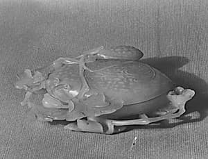 Covered box in the Shape of a Melon by Unknown Artist