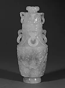 Covered vase by Unknown Artist