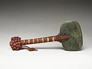 Ceremonial axe by Unknown Artist