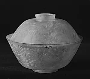 Cup with cover by Unknown Artist