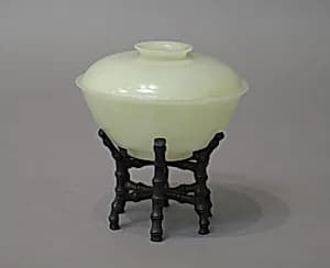 Cup with cover by Unknown Artist