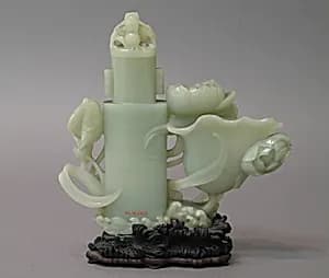 Vase with cover by Unknown Artist
