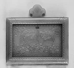 Frame with mirror by Unknown Artist
