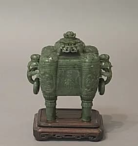 Incense burner with cover by Unknown Artist