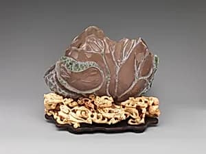 Cup with Lotus Leaves by Unknown Artist