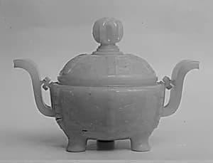 Covered incense burner by Unknown Artist