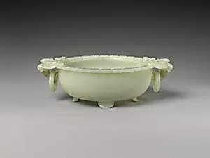 Bowl with handles by Unknown Artist