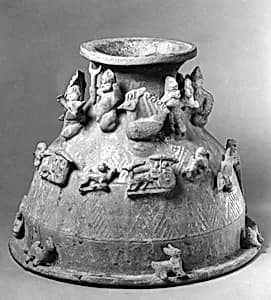 Model of a Bell-Shaped Lamp Stand by Unknown Artist