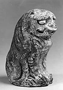 Tomb Figure of Seated Lion by Unknown Artist