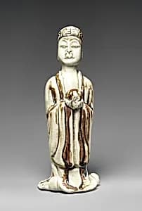 Daoist Priest with Zodiac Animal, Dog by Unknown Artist