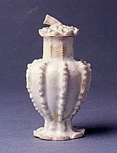 Covered Jar in the Shape of a Star Fruit by Unknown Artist
