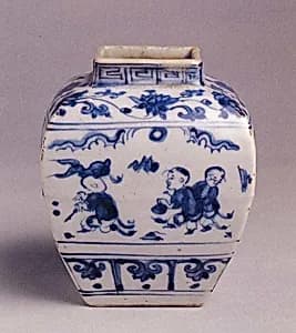 Square Jar by Unknown Artist