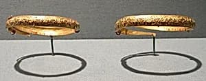 Pair of Small Bracelets by Unknown Artist