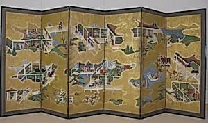 Scenes from the Tale of Genji by Unknown Artist