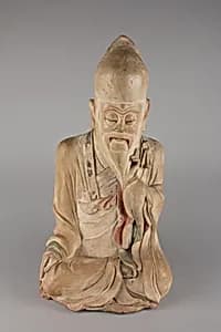 Seated Immortal by Unknown Artist
