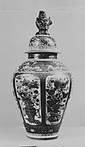 Vase with cover by Unknown Artist