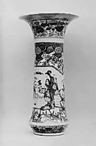 Vase with an Urban Beauty by Unknown Artist